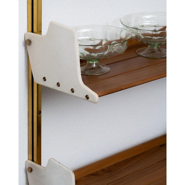 Mid-Century Modern E60 Bookcase attributed to Osvaldi Borsani for Tecno, 1954 For Sale - Image 3 of 8