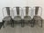 Tolix Xavier Pauchard for Tolix Galvanized Steel a-Chairs, Set of Four For Sale - Image 4 of 12