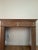 Art Nouveau Vintage Pine Wood Fireplace Mantle For Sale - Image 3 of 4