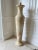 Vintage 1980’s Faux Goatskin / Parchment Floor Lamp For Sale - Image 11 of 11