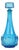 Vintage Cobalt Blue Glass Carafe 0.5l, Belgium, 1950s For Sale