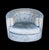 1970s Mid Century Modern Milo Baughman Style Swivel Barrel Tub Chairs - A Pair For Sale - Image 5 of 11