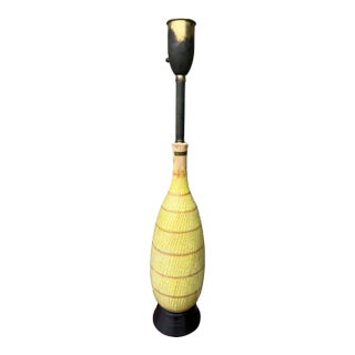 Stately Guido Gambone Lamp For Sale