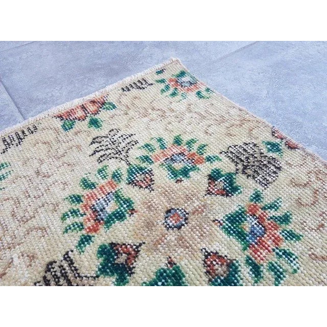 1960s Nomadic Vintage Anatolian Hallway Rug For Sale - Image 10 of 11