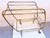 Streamline Bar Trolley in Brass and Glass, 1950s For Sale - Image 18 of 18