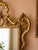 1970s 1975 Italian Hollywood Regency Giltwood Wall Mirror | Hand-Carved Gold Frame | 54” Tall For Sale - Image 5 of 6
