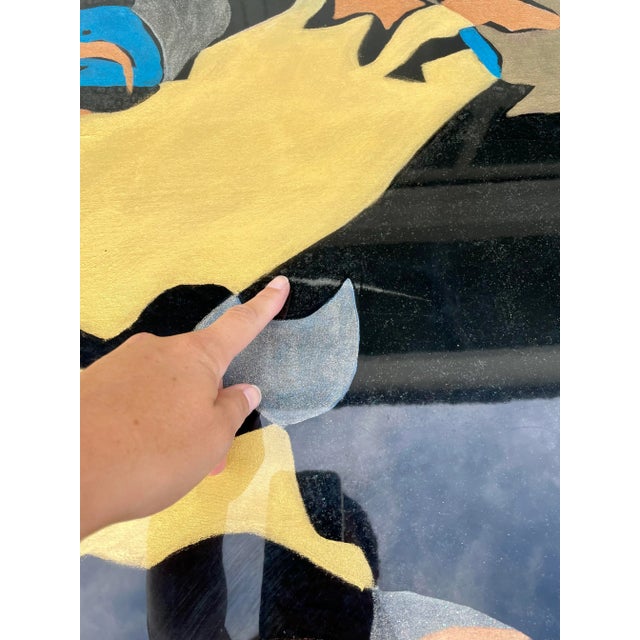 Postmodern 1993 Pop Art Signed Original Coffee Table by Robert Fischer For Sale - Image 3 of 13