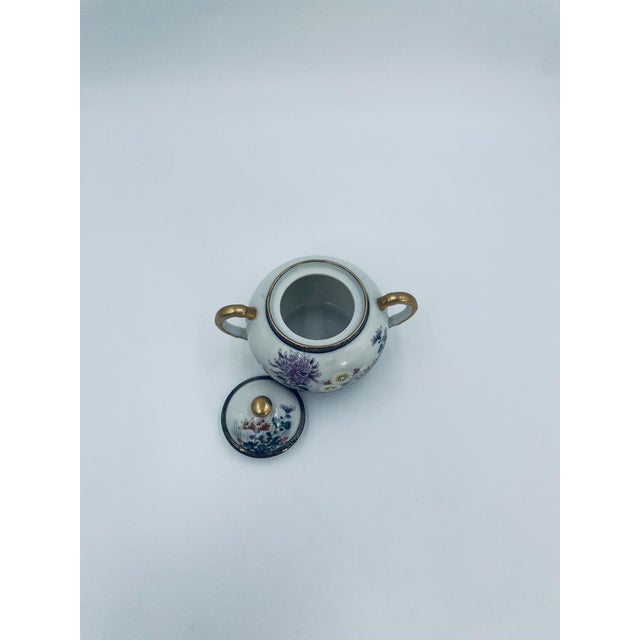 1970s Porcelain Sugar Bowl Japan Kutania, 1975 For Sale - Image 5 of 12