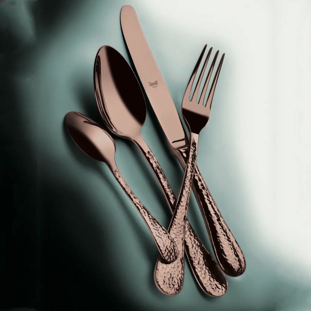Made in Italy with the highest quality of 18/10 stainless steel, 4,0 mm thick, very durable, ergonomic. Knives have double...