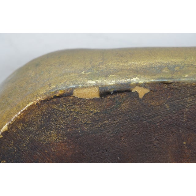 Syroco Mid Century Gold Gilt Resin Federal American Bald Eagle Wall Plaque 37" For Sale - Image 9 of 12