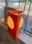 A rare and visually compelling table lamp likely from the 1970s, exemplifying bold Space Age design. This sculptural piece...