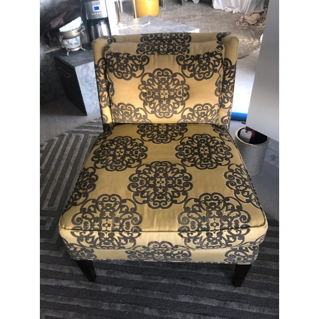 Vanguard Michael Weiss Slipper Chair For Sale - Image 9 of 11