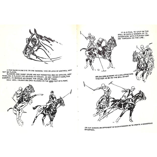 "Polo: A Non-Technical Explanation of the Galloping Game" Book 1949 Brown, Paul For Sale - Image 9 of 12