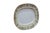 Large antique oval serving platter by Mintons in the discontinued "Grasmere" pattern, featuring a distinctive mustard-...