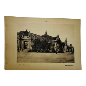 1933 Le Grand Palais, Paris Print