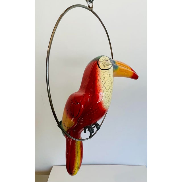 Vintage Mexico Paper Mache Sergio Bustamante Style Toucan Bird Chairish