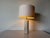 1960s Mid-Century Modern Nessen Calacatta Italian Marble Cylindrical Table Lamp For Sale - Image 4 of 12