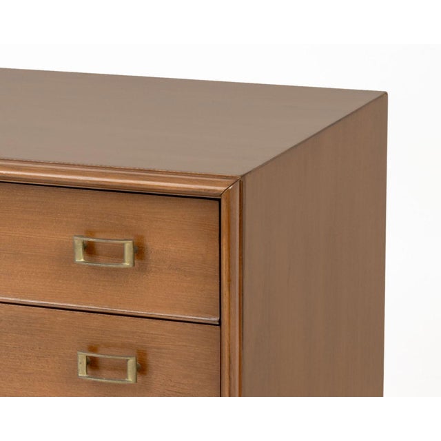 Mid 20th Century Paul Frankl Walnut Chest of Drawers For Sale - Image 5 of 9