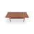 We are offering a beautiful teak mid-century coffee table from the 1960s for sale. The design is reminiscent of Peter...