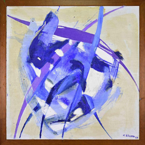 Giorgio Lo Fermo, Abstract Composition, Oil Painting, 2023