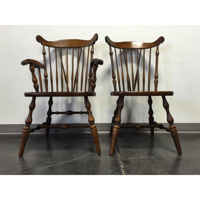 Temple Stuart Rockingham Windsor Dining Chairs Set of 6 Chairish