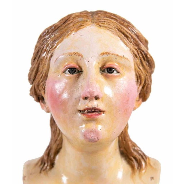 Head of Woman, Italy, 18th Century For Sale - Image 3 of 5