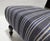 Custom Stripped Brentwood Footstool by Rooms & Gardens For Sale - Image 9 of 12
