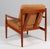 Lounge Chair in Teak and Full Grain Aniline Leather by Grete Jalk, Denmark, 1960s For Sale - Image 8 of 9