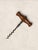 Late 19th Century English Victorian Oak & Steel T-Handle Corkscrew For Sale - Image 4 of 7
