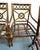 Vintage McGuire Inspired Target Back Style Bamboo and Rawhide Wrapped Arm Chairs With Cushions- Set of 4 For Sale In West Palm - Image 6 of 18