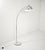Mid-Century Modern Italian Chromed Brass and Acrylic Glass Arch Floor Lamp, 1970s For Sale - Image 18 of 18