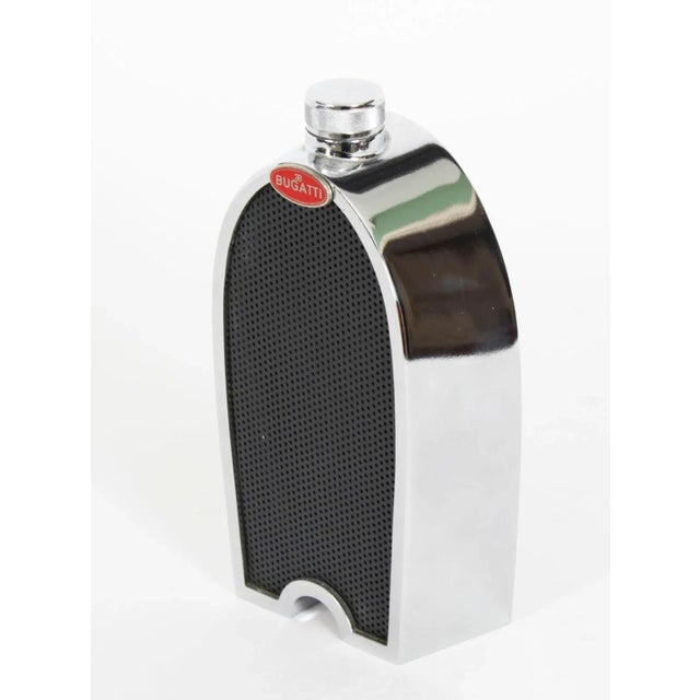 Vintage Chromium Radiator Decanter from Bugatti, Late 20th Century For Sale - Image 6 of 10