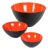 Vintage Krenit Bowls by Herbert Krenchel for Torben Ørskov, 1960s, Set of 3 For Sale