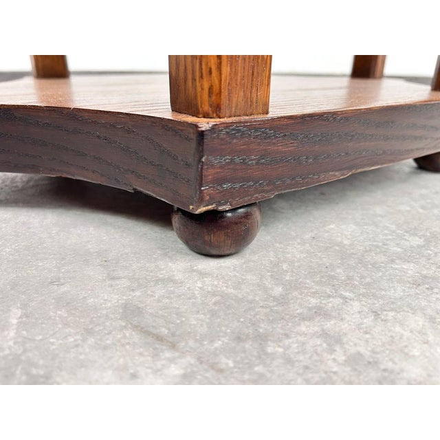 Oval Side Table with Six Legs, 1890s For Sale - Image 9 of 10