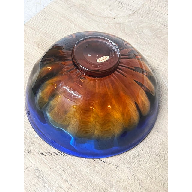 Murano Glass Bowl Mid-Century For Sale In New York - Image 6 of 6