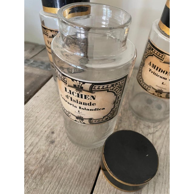 1920s Apothecary Jars, 1920s, Set of 3 For Sale - Image 5 of 7