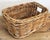 Vintage Chunky Wicker Basket For Sale - Image 4 of 7