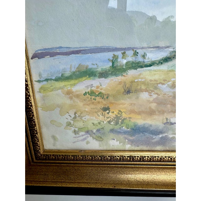 Henry Deidrich Gremke Original California Landscape Watercolor, Framed For Sale - Image 9 of 15