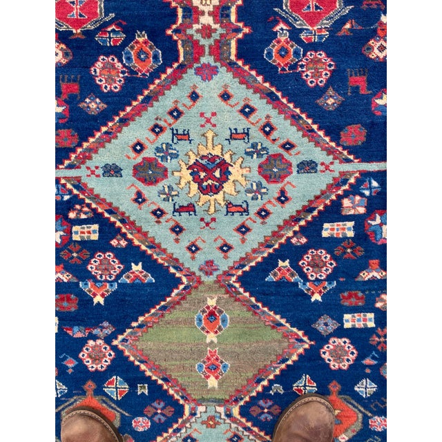 Vintage Afshar Rug, 1940s For Sale - Image 17 of 18