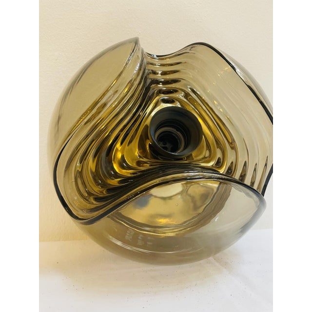Wave Wall Lamp from Peill and Putzler, 1970s For Sale - Image 5 of 11