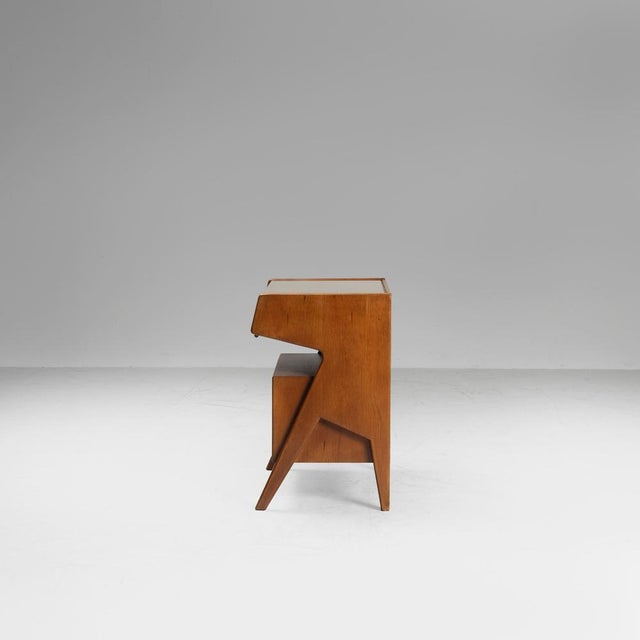 Mid-Century Wooden Nightstand, 1960s For Sale - Image 4 of 12