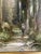 Robert Maione (American, 1932-1987) Original Signed and Framed Oil Painting on Canvas Titled 'Wooded Road by a River' C1976 For Sale - Image 11 of 18