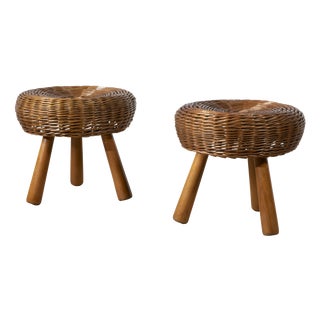 Mid-Century Stools attributed to Tony Paul, USA, 1950s, Set of 2 For Sale