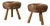 Mid-Century Stools attributed to Tony Paul, USA, 1950s, Set of 2 For Sale