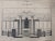Paper Freemasons Lodge Schwindgasse Working Drawings by Architects, Vienna, 1930, Set of 4 For Sale - Image 7 of 18