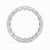 Contemporary Radiant Cut Eternity Band 7.50 Carat, Size 3 For Sale - Image 3 of 4