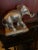 African Silver Plated Metal Elephant For Sale - Image 3 of 6