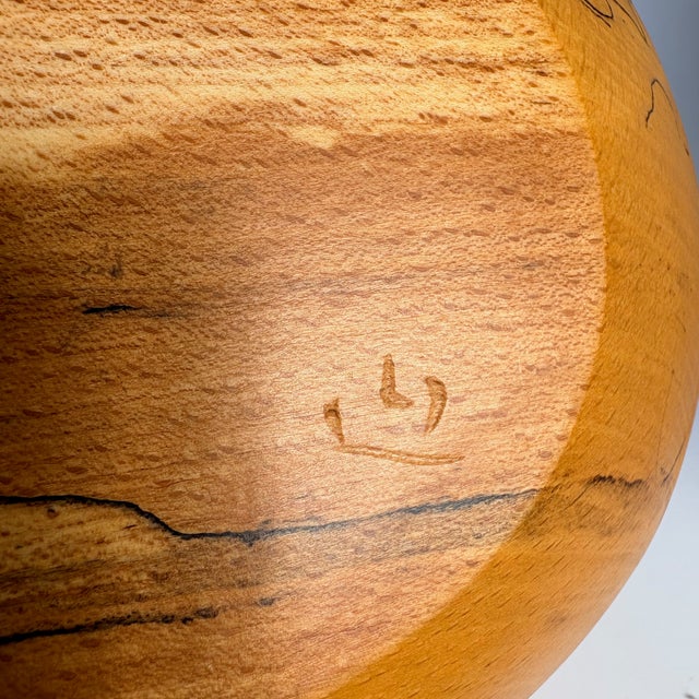 Bowl in Rotted Beech by Gösta Israelsson, 1960s For Sale - Image 9 of 10