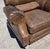 Vintage Barcalounger Saddle Leather Recliner With Continuous Lumbar Support For Sale - Image 9 of 18