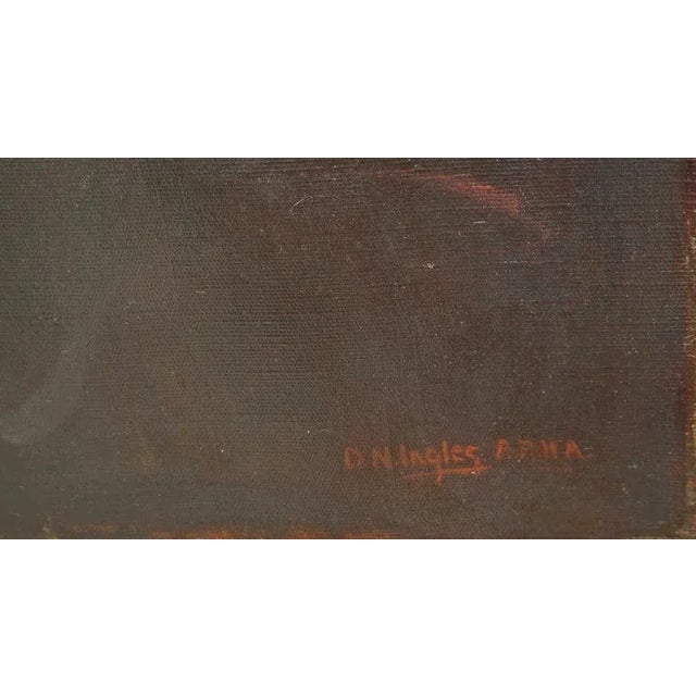 Evocative portrait of Scottish gentleman by David Nicholas Ingles Ingres ARHA (Associate member) (Scottish, 1888-1933),...